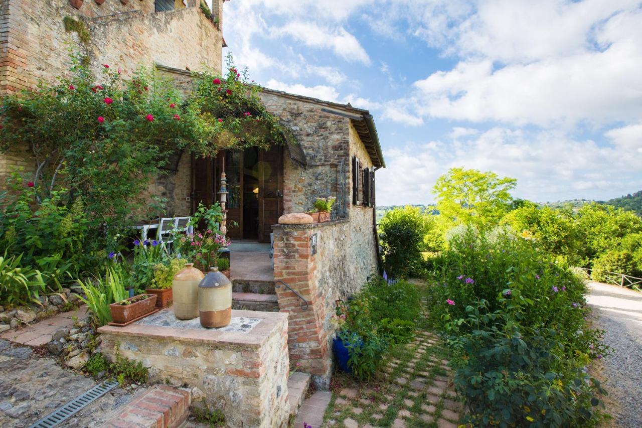 Willa Le Rose Di Montagnana San Gimignano Zewnętrze zdjęcie