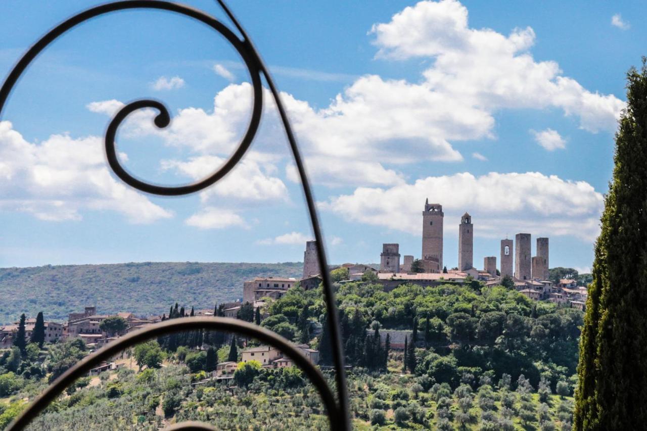 Willa Le Rose Di Montagnana San Gimignano Zewnętrze zdjęcie