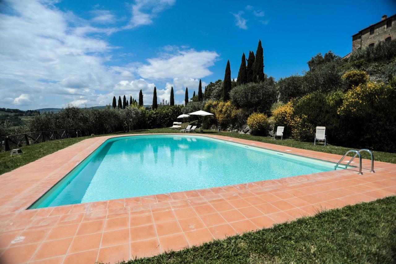 Willa Le Rose Di Montagnana San Gimignano Zewnętrze zdjęcie