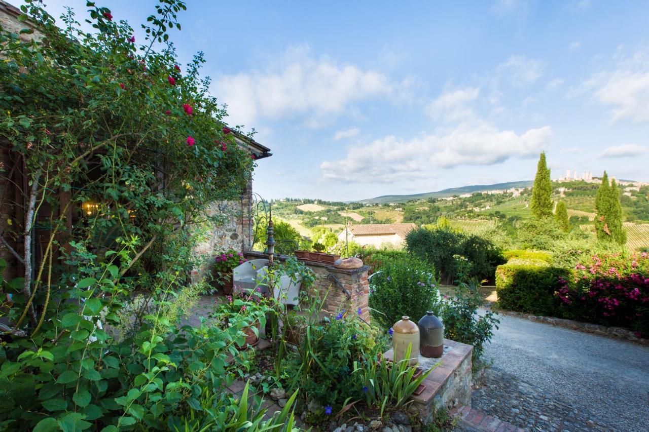 Willa Le Rose Di Montagnana San Gimignano Zewnętrze zdjęcie