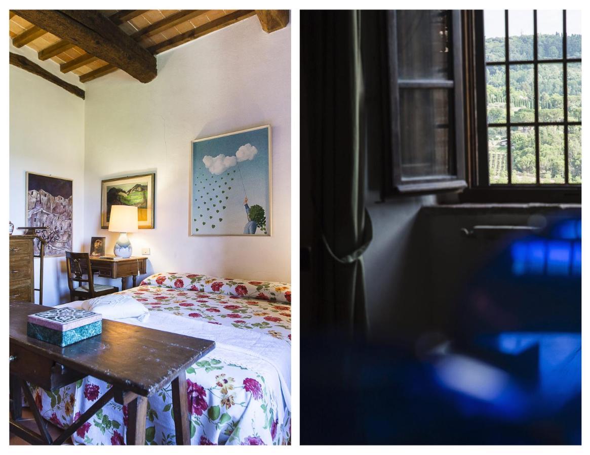 Willa Le Rose Di Montagnana San Gimignano Zewnętrze zdjęcie