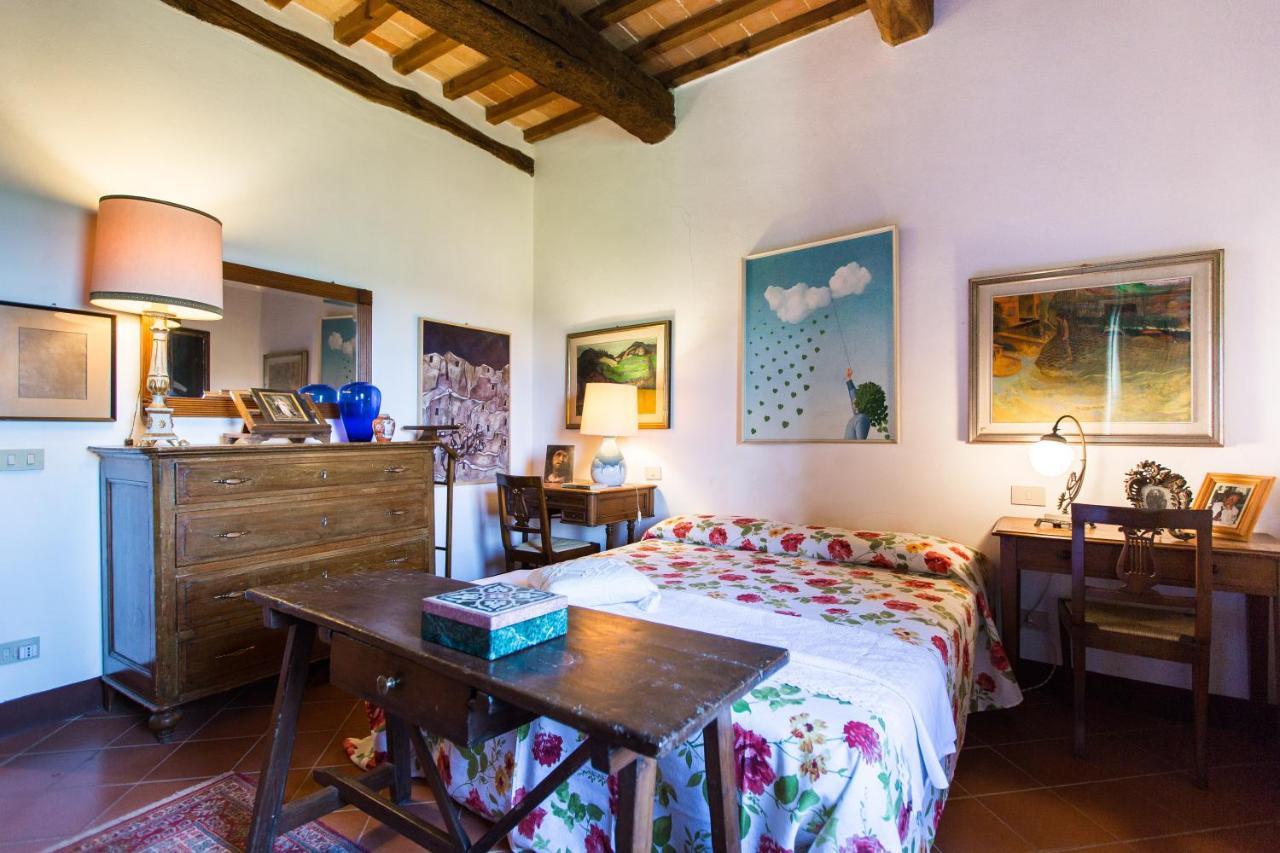 Willa Le Rose Di Montagnana San Gimignano Zewnętrze zdjęcie