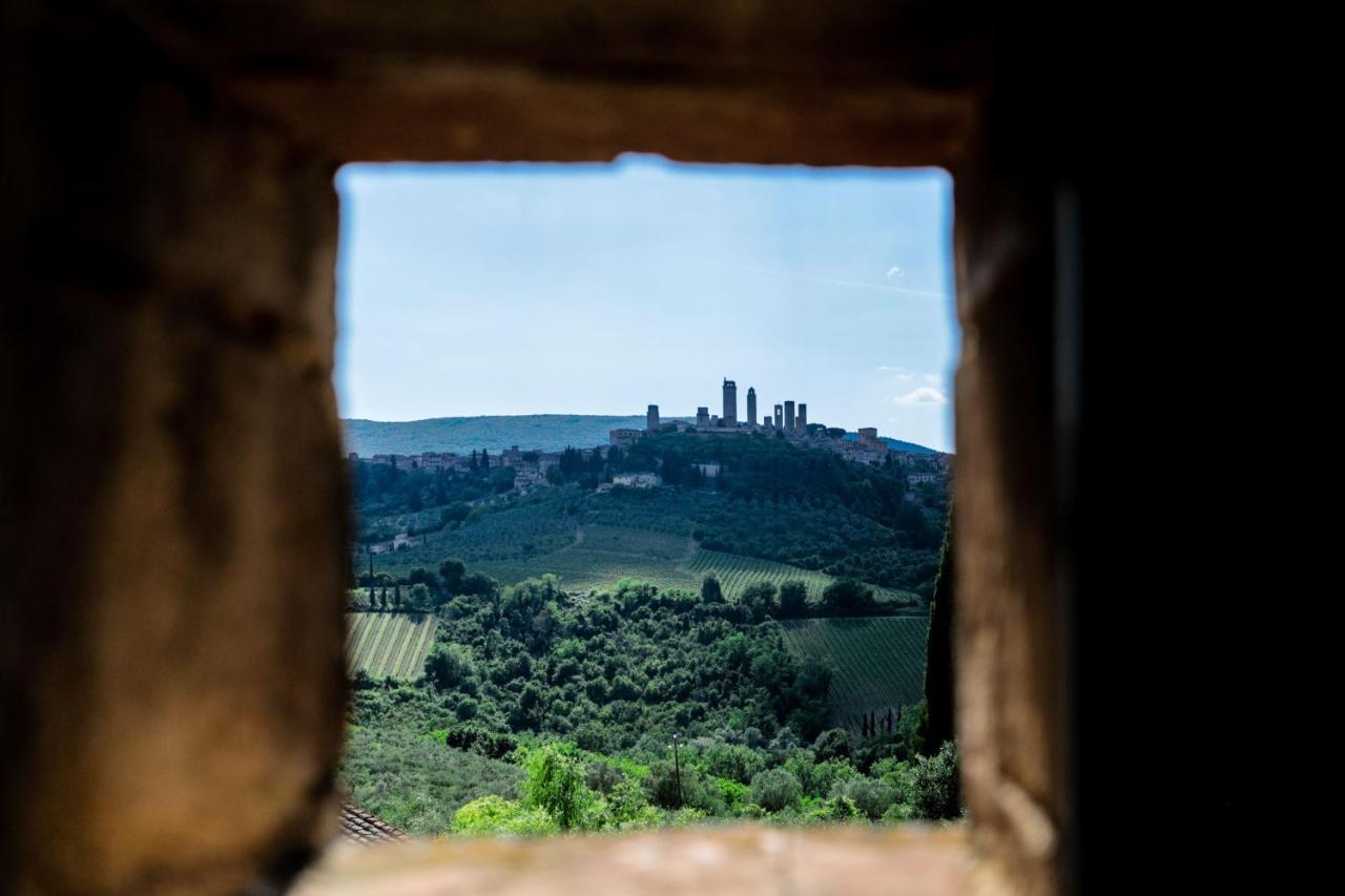 Willa Le Rose Di Montagnana San Gimignano Zewnętrze zdjęcie
