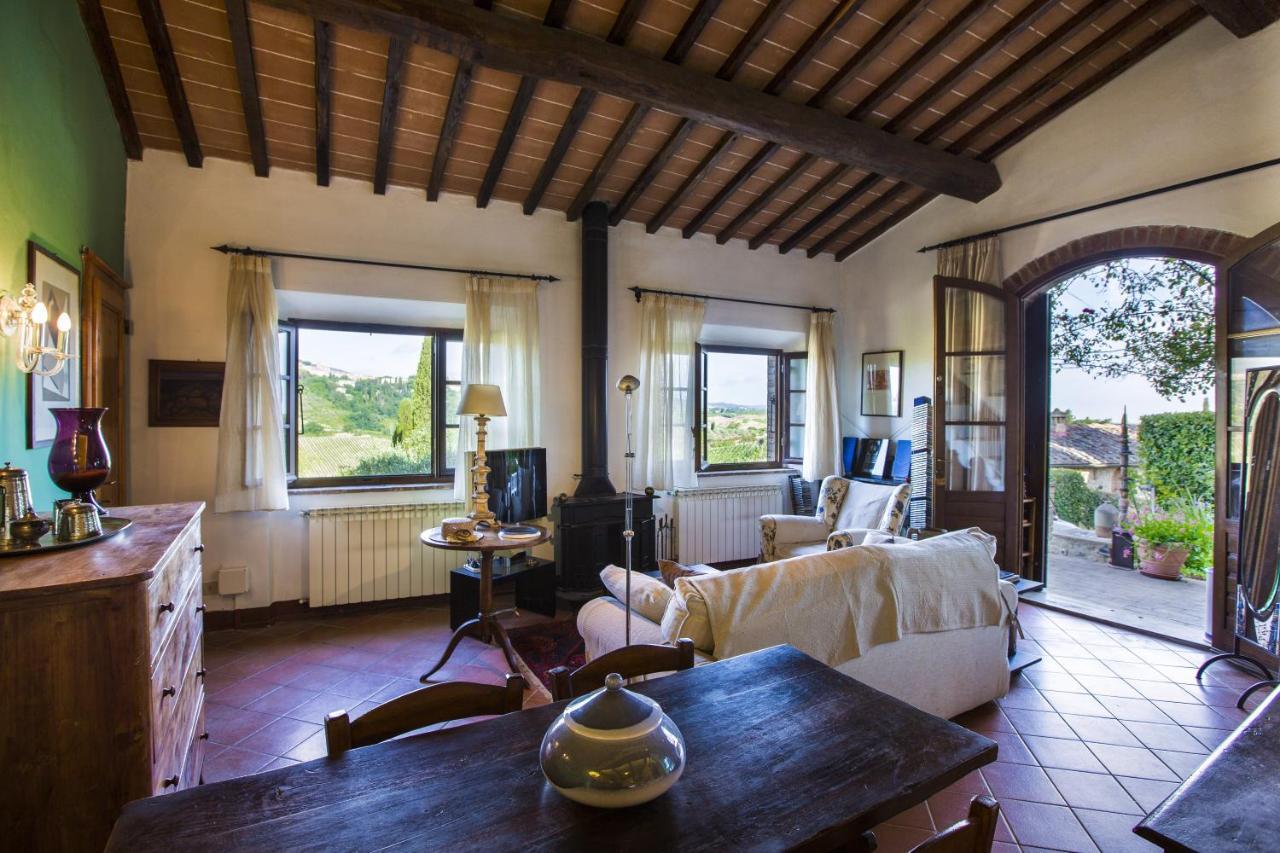 Willa Le Rose Di Montagnana San Gimignano Zewnętrze zdjęcie
