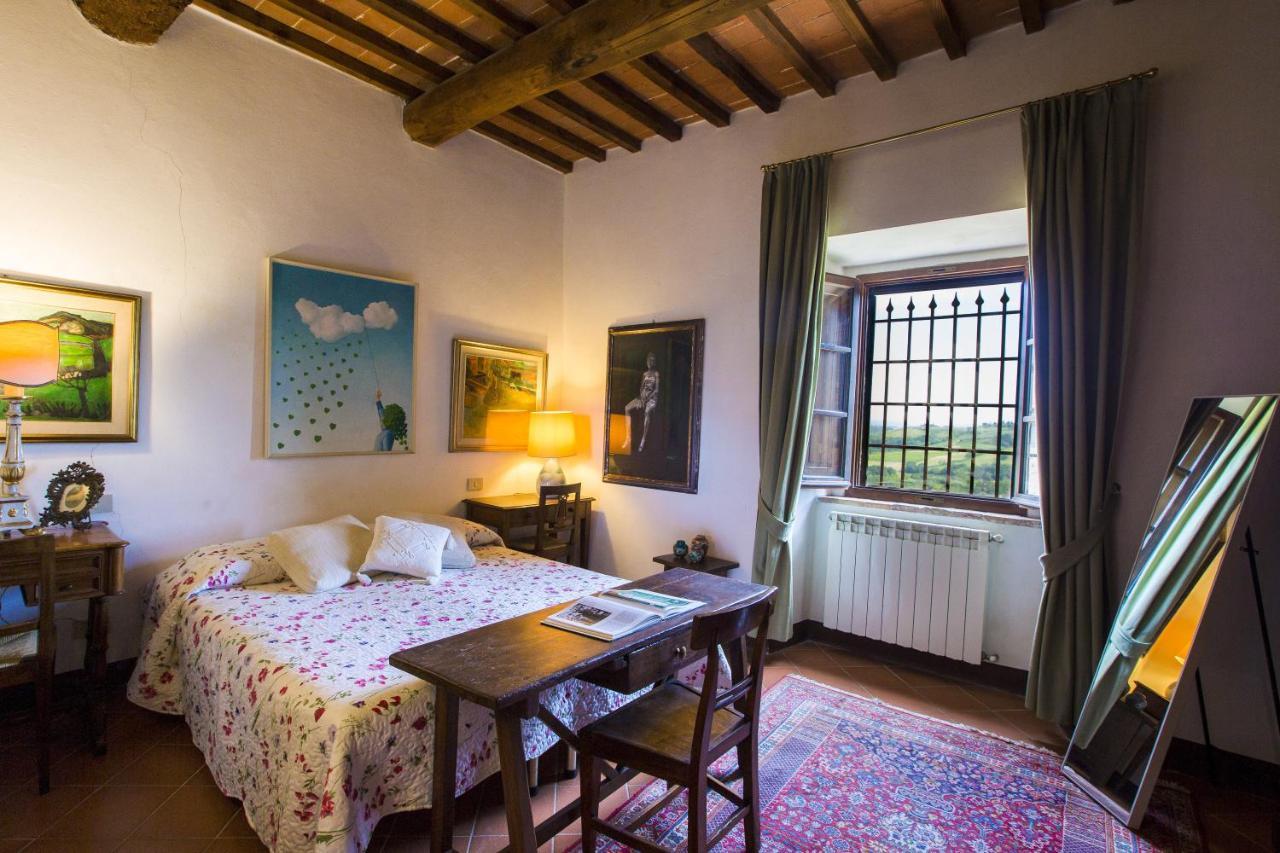 Willa Le Rose Di Montagnana San Gimignano Zewnętrze zdjęcie